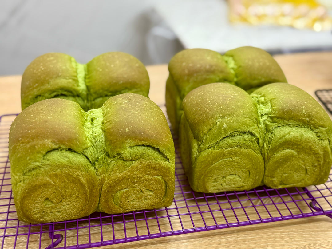 抹茶椰乳小吐司