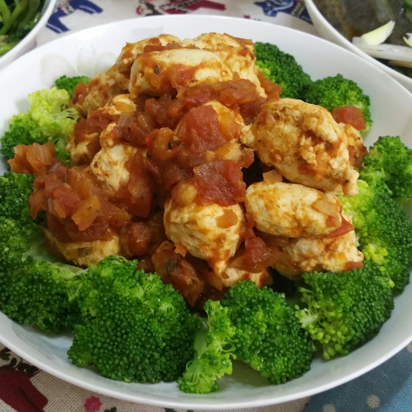 酸酸甜甜【茄汁鸡肉丸】