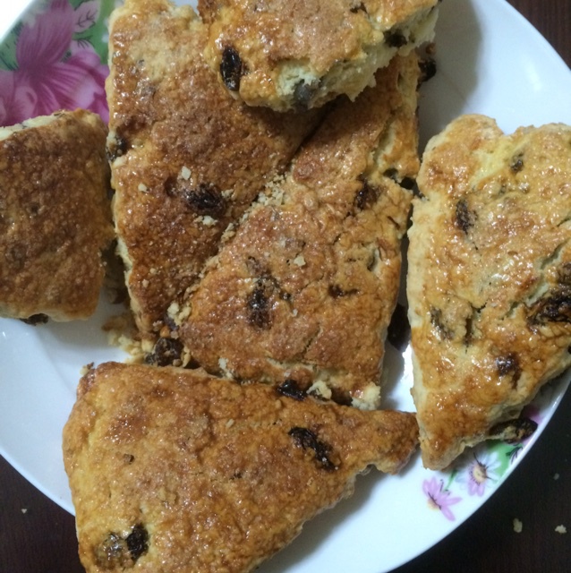 多口味奶油司康