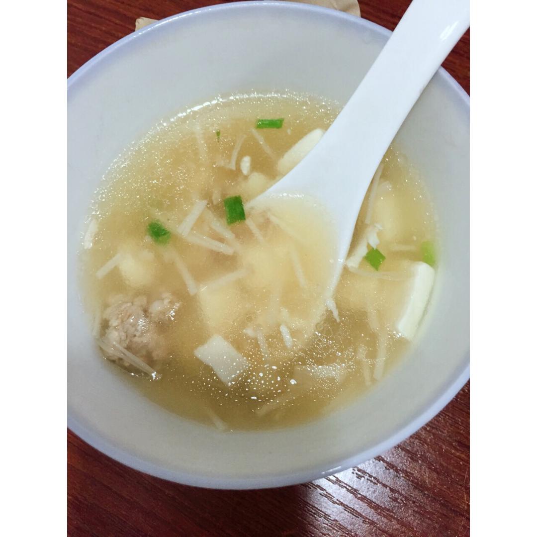肉末豆腐羹