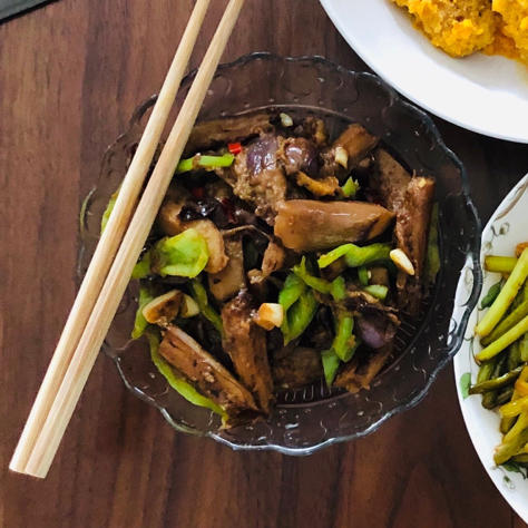 下饭神菜 酱爆茄子