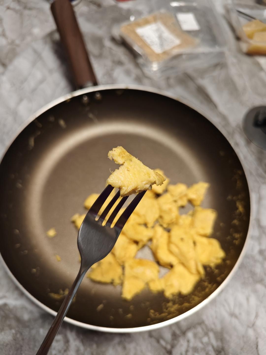 美式炒蛋 scrambled eggs