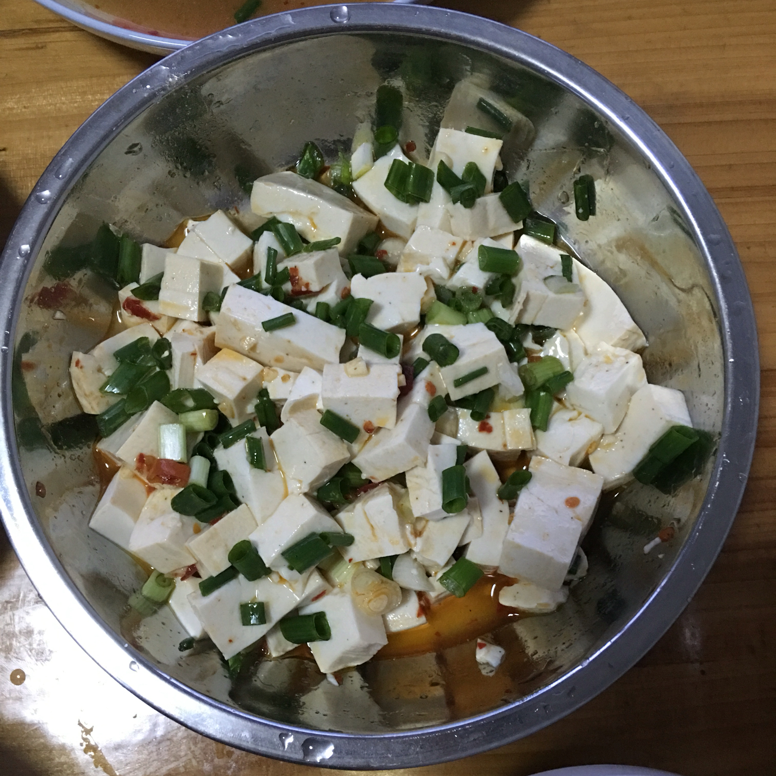 小葱拌豆腐