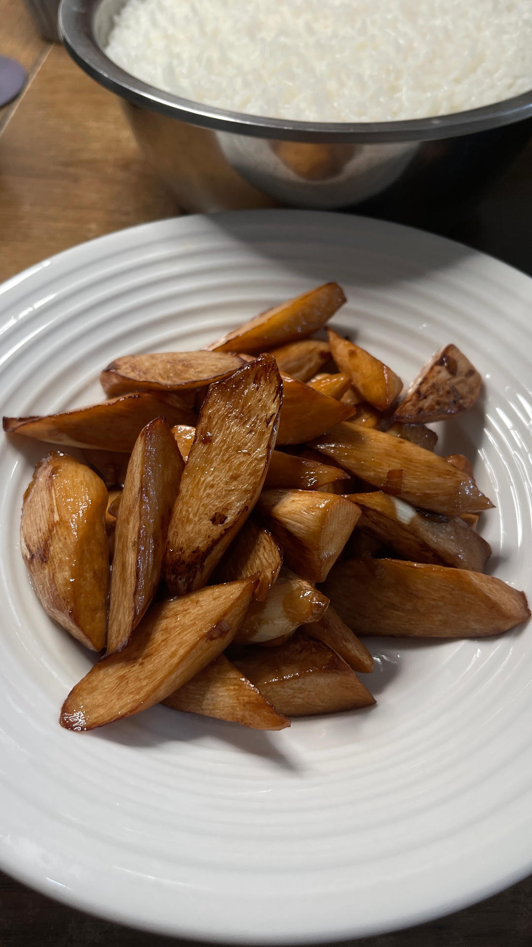 超级简便的油焖茭白