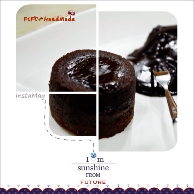 熔岩巧克力蛋糕