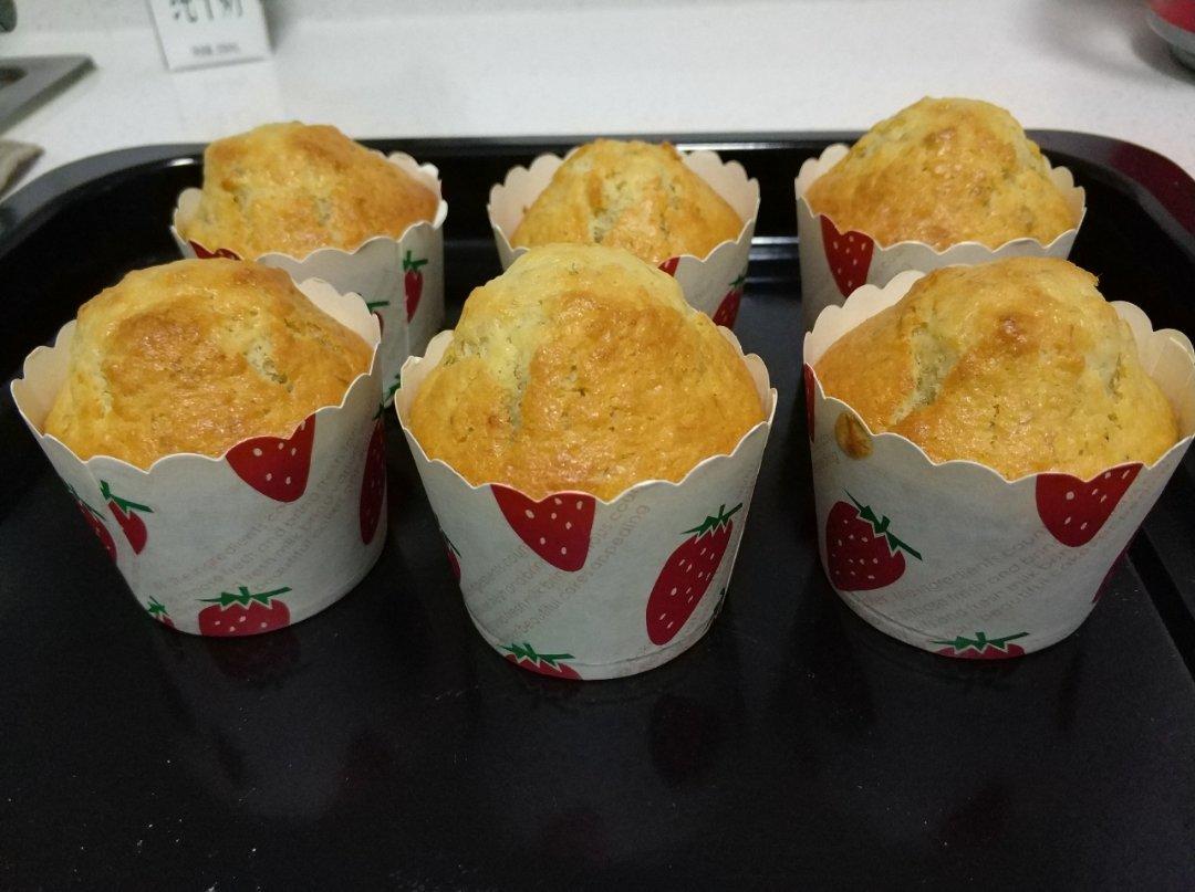 少女心的香蕉蔓越莓玛芬