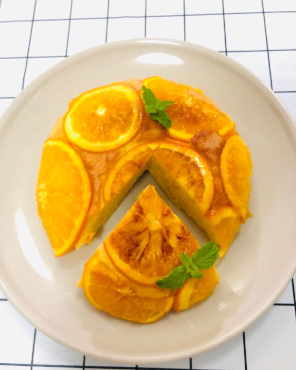 电饭煲版本“橙心橙意”奶酪蛋糕