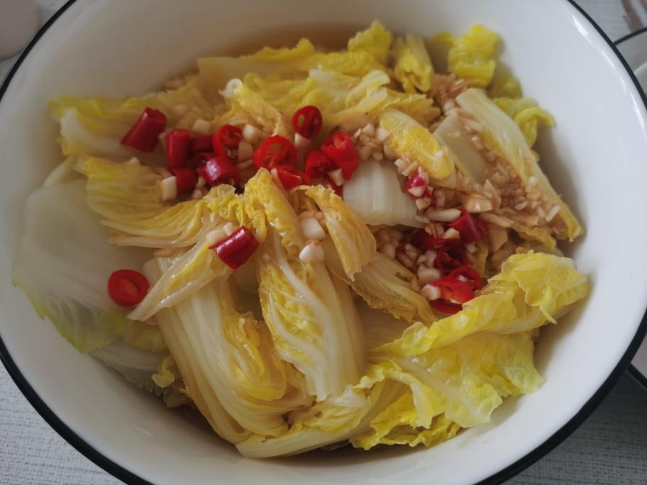 蒜蓉水煮娃娃菜的做法