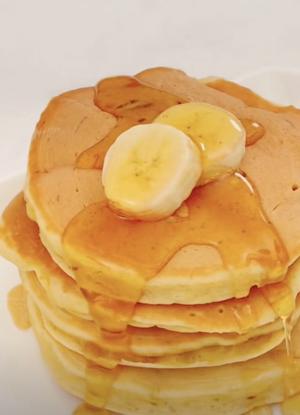 减肥食谱-早餐：全麦蜂蜜香蕉煎饼🥞的做法 步骤6