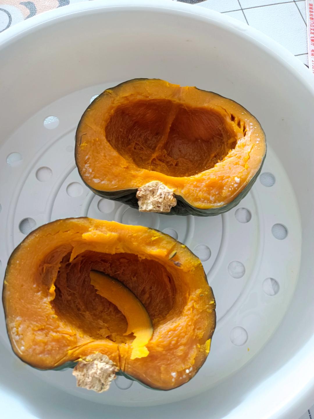 毫无技术含量之蒸贝贝南瓜