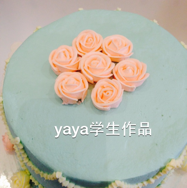 韩式裱花学员作品