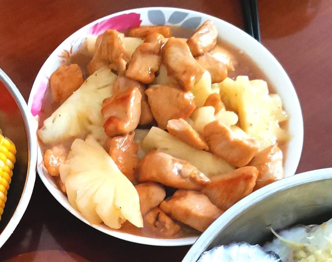 减脂期必备｜菠萝🍍鸡胸肉🐔酸酸甜甜轻轻松松甩肉