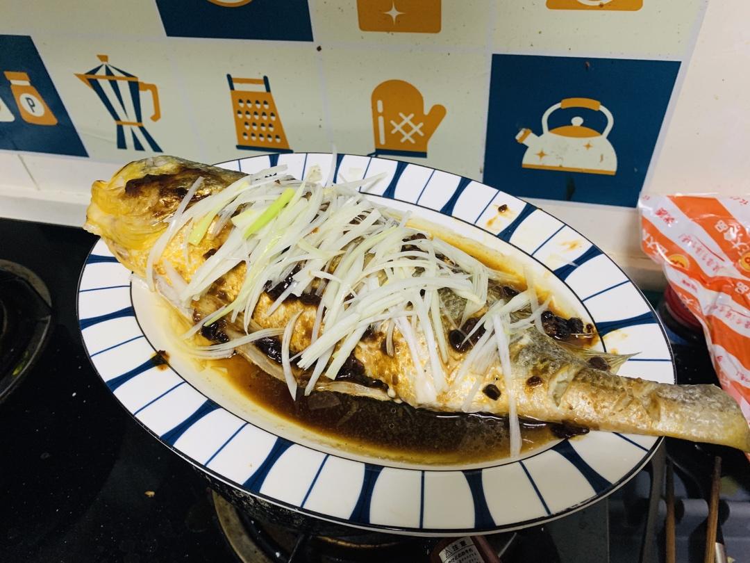 微波炉清蒸鱼