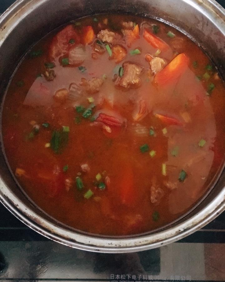 番茄土豆炖牛腩