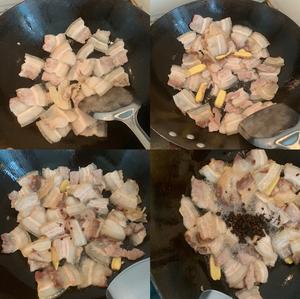 莲白回锅肉的做法 步骤4