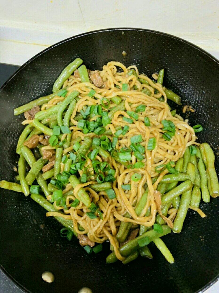 豆角焖面