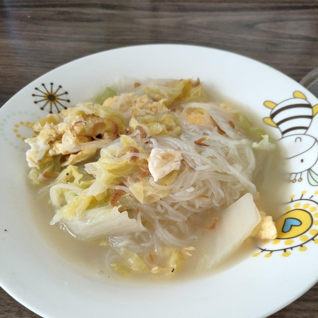 白菜粉丝汤