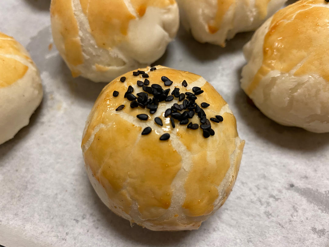 新手就能做的蛋黄酥