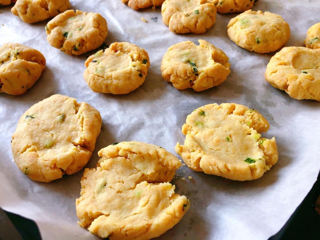 糖尿病食谱——无糖葱香小桃酥