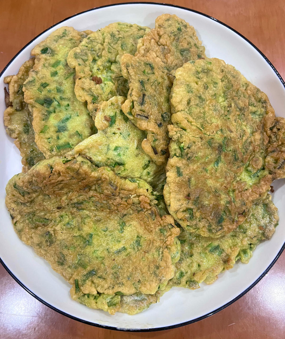 韭菜鸡蛋饼