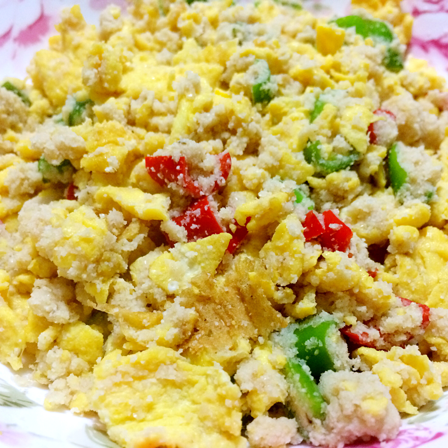 素炒豆渣