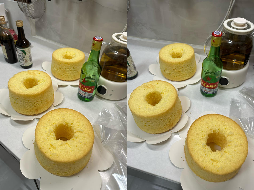 青井老师の酸奶戚风（后蛋法）