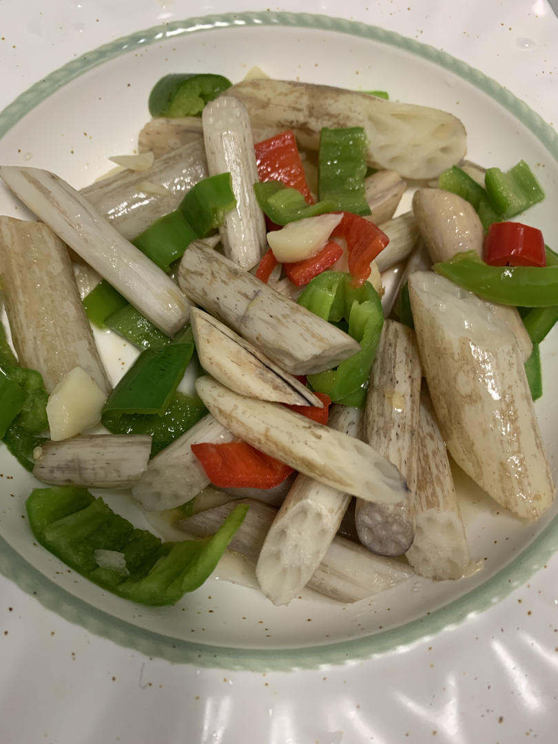清炒藕尖