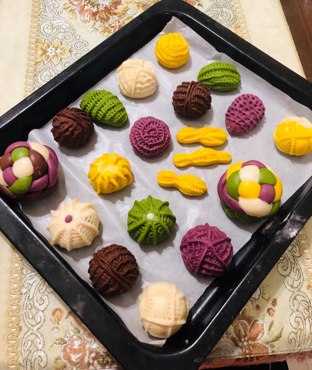 核桃包♨️各种钳花包花样记录