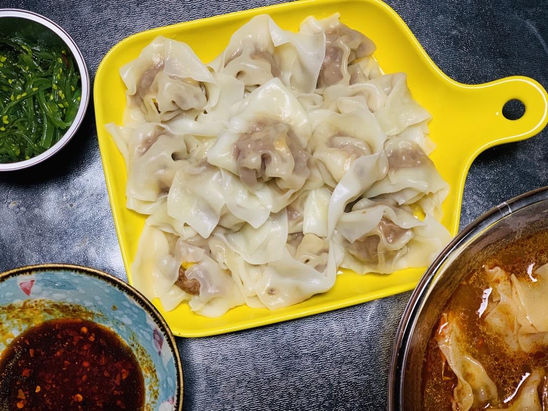 虾仁鸡肉玉米馅大馄饨