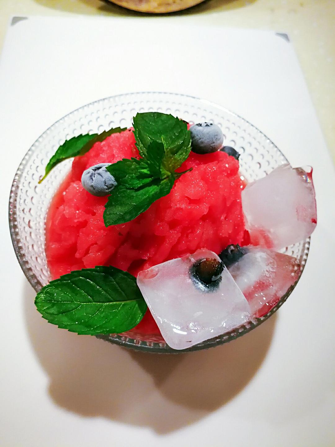 西瓜沙冰