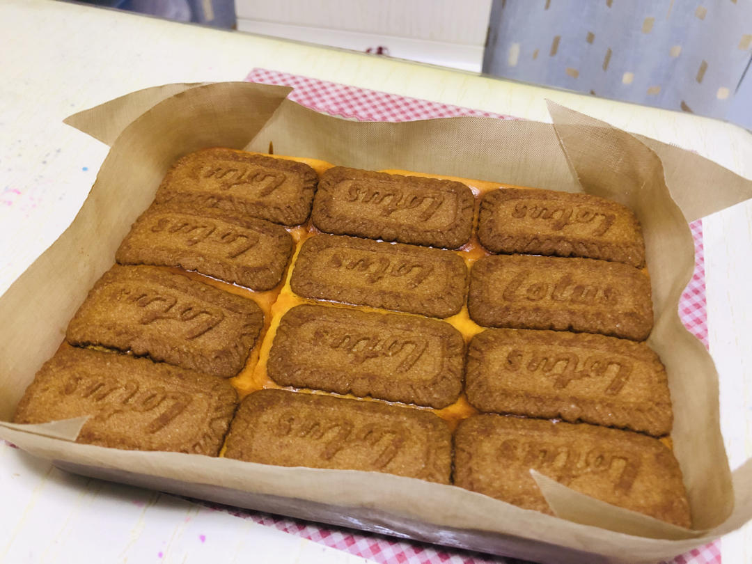 北鼎烤箱丨焦糖饼干芝士蛋糕