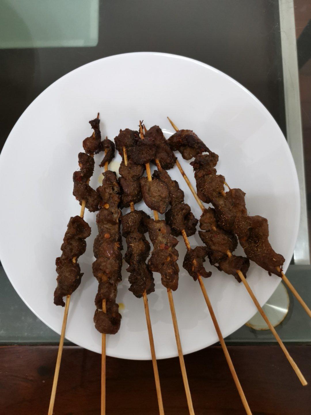 烤羊肉串
（烤箱版）