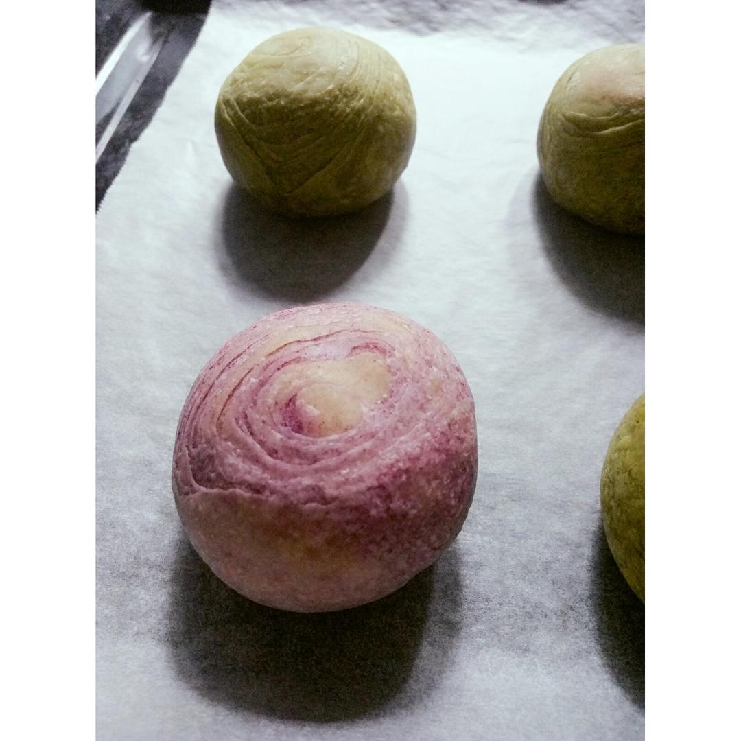 螺旋酥.蛋黄酥.-个人的技巧