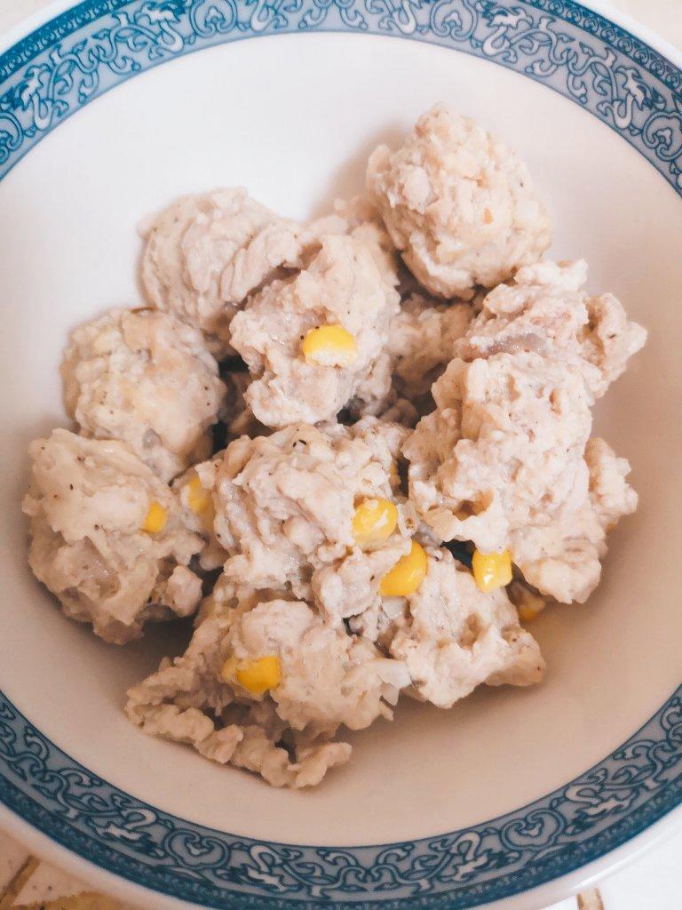 告别无聊的减脂餐-鸡肉丸子