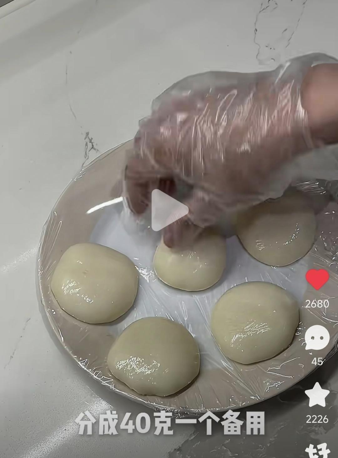 纯奶手撕吐司的做法 步骤1