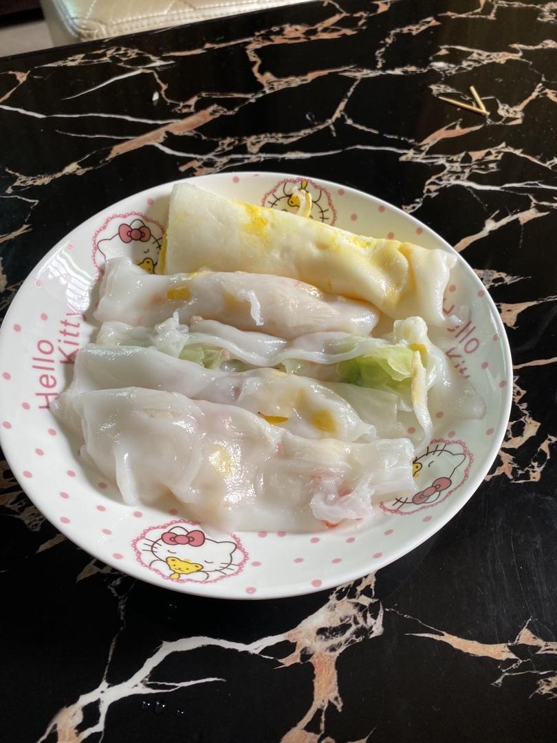 留学生自制肠粉（平底锅版）