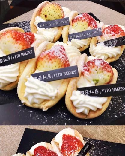 韩国最热门的甜品店Le Bread Lab的草莓蛋糕卷