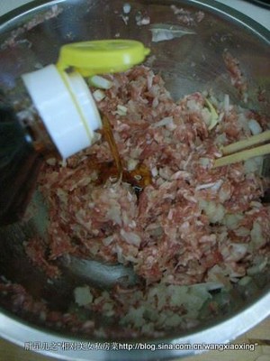 猪肉白菜馅饼的做法 步骤4