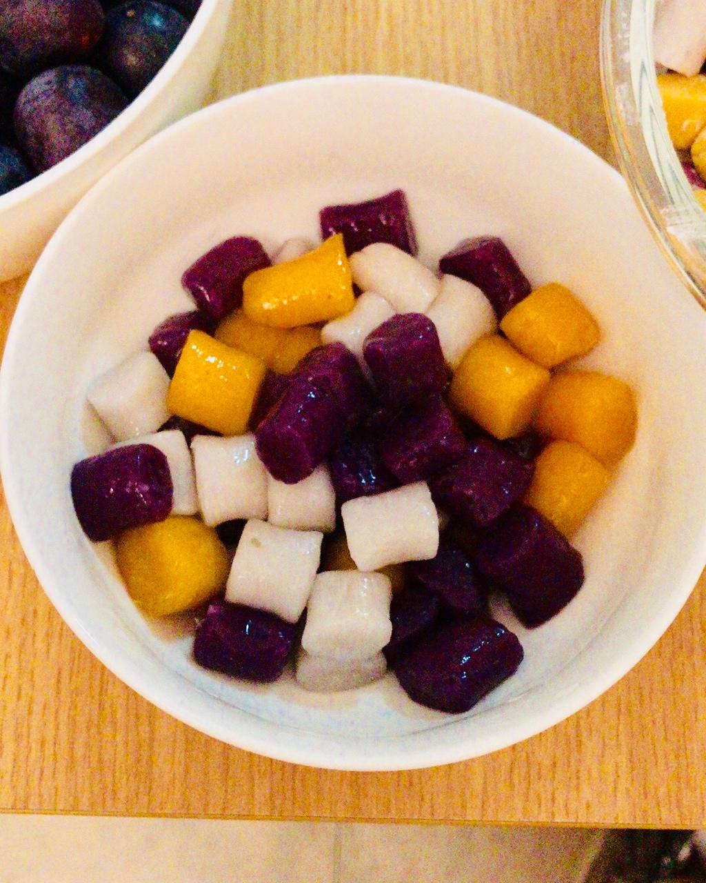 三色芋圆