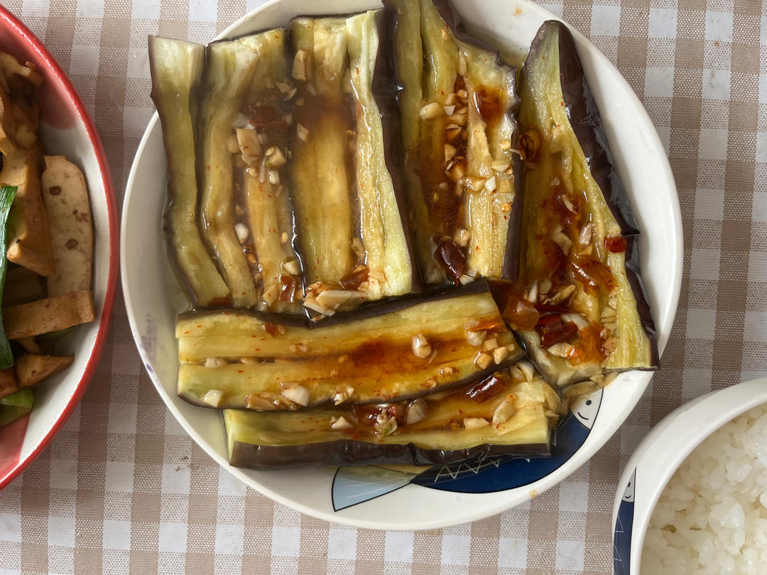 蒜蓉蒸茄子