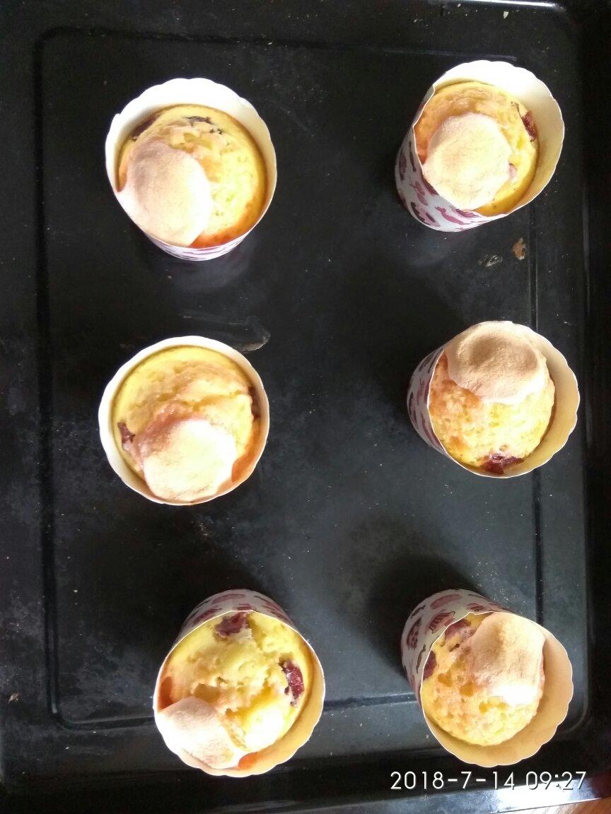 少女心的香蕉蔓越莓玛芬