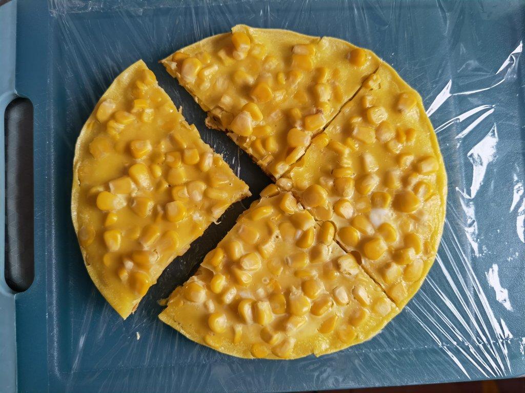 宝宝辅食:奶香玉米烙