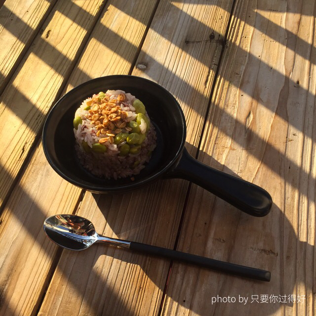太阳果紫米饭