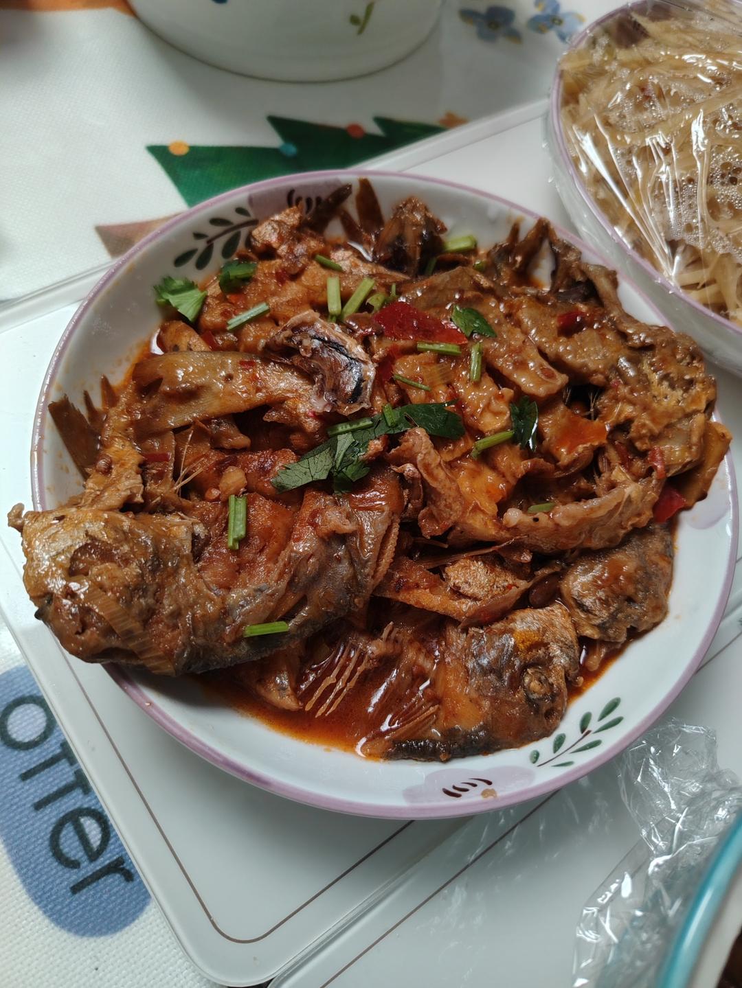 红烧金鲳鱼