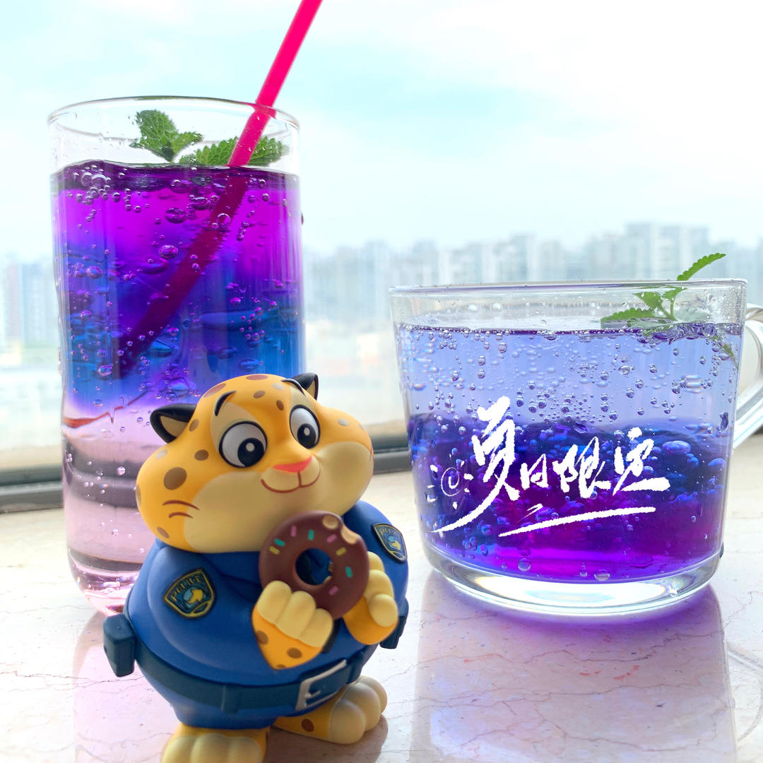 超高颜值的星空冰粉