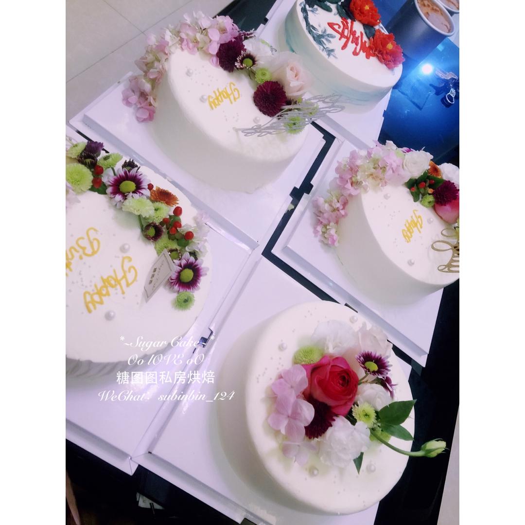 鲜花蛋糕