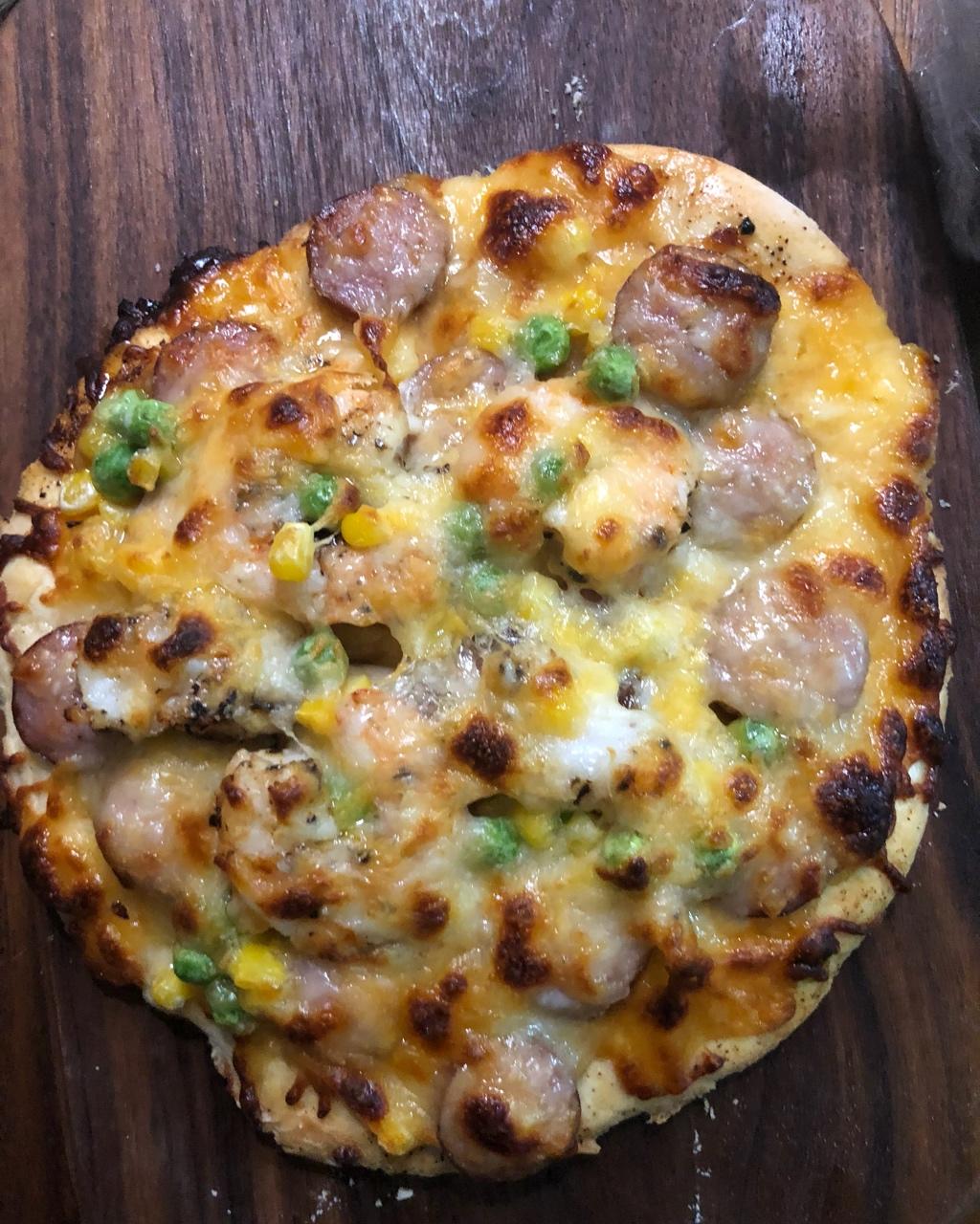 八寸披萨饼皮（四个）制作