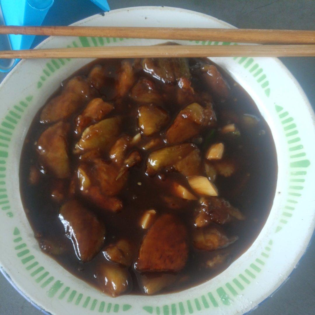 无敌好吃🔥巨下饭的糖醋茄子盖饭😋