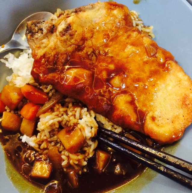 炸猪排咖喱饭