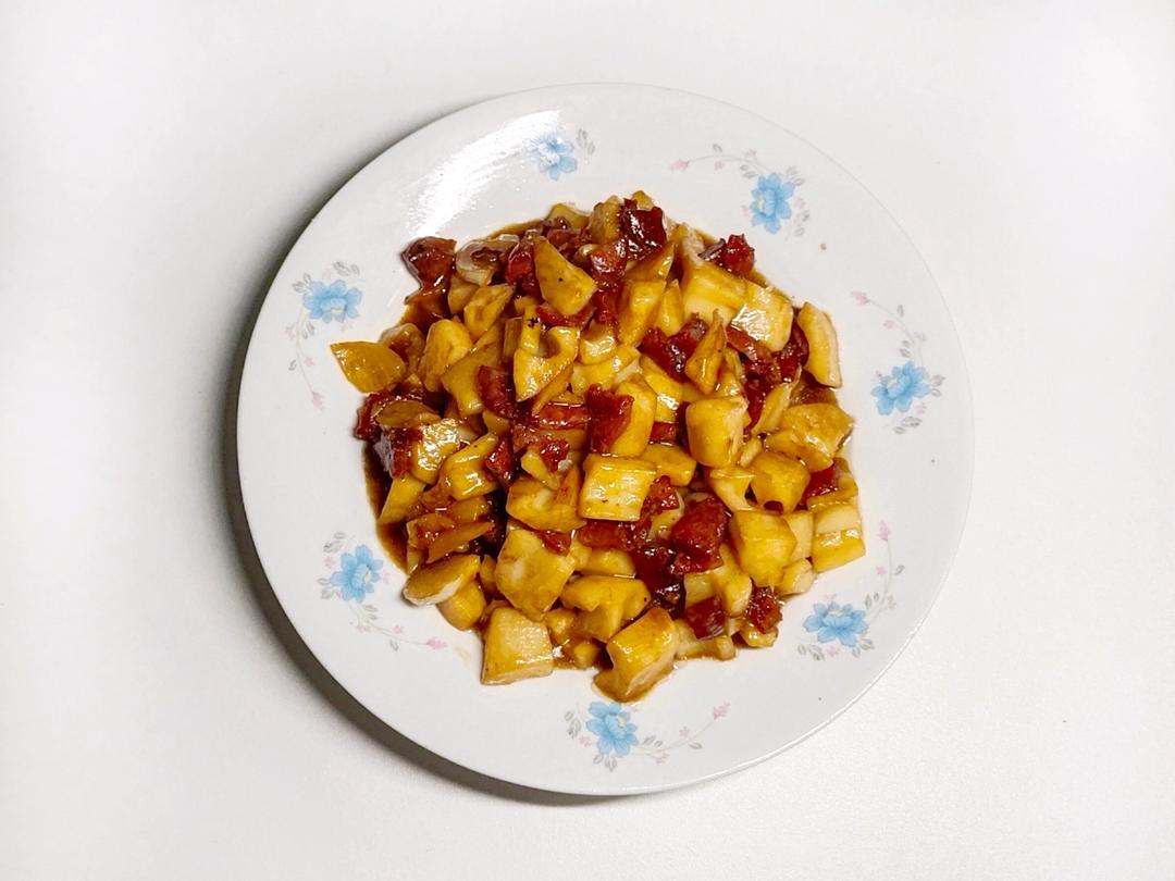超下饭的香肠藕丁汁饭、拌饭拌面神器、简单快手